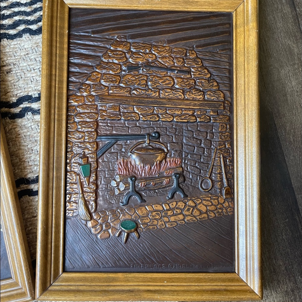 Vintage 60’s wall art - Picture 3 of 10